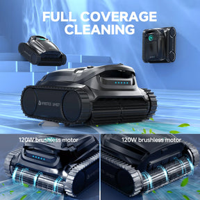 WYBOT M1 Cordless Robotic Pool Cleaner With App Control