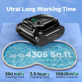 WYBOT M1 Cordless Robotic Pool Cleaner With App Control