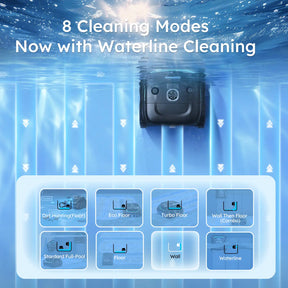 WYBOT C2 Vision Robotic Pool Cleaner Vacuum with AI Vision & Smart APP Control