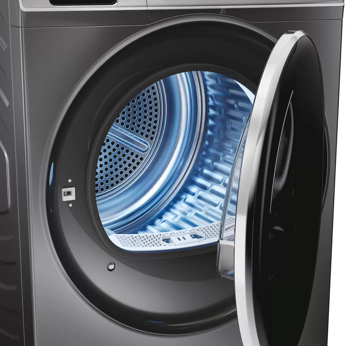 Haier HD90-A3Q979RU1 - Grey 9KG Heat Pump Condenser Dryer - A+++ energy