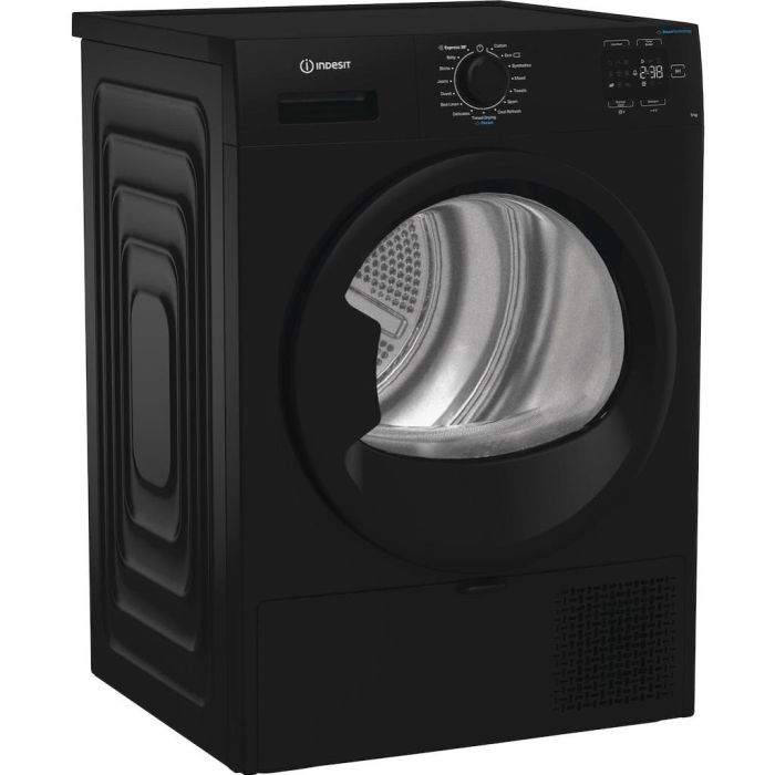 Indesit C YD 92D BB UK - Black 9KG Heat Pump Tumble Dryer - A+ Energy