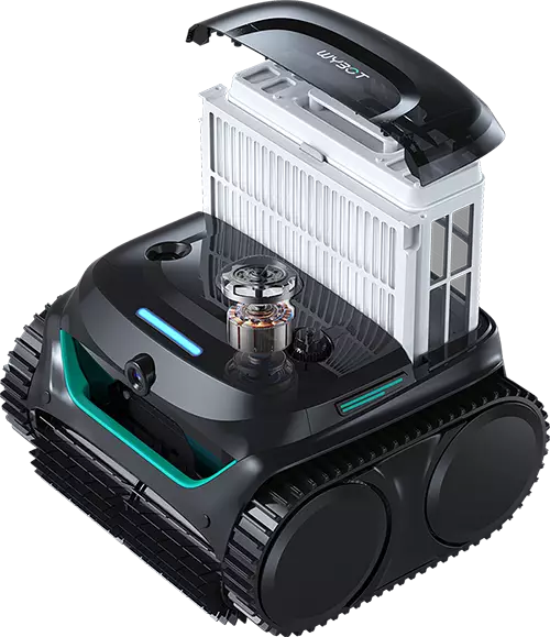 WYBOT C2 Vision Robotic Pool Cleaner Vacuum with AI Vision & Smart APP Control