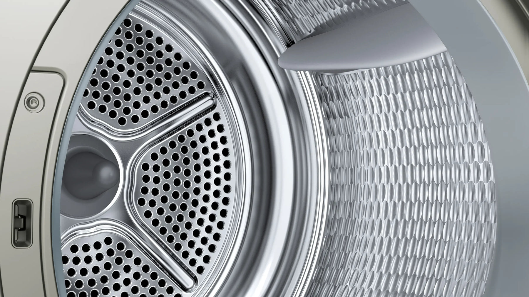 Bosch Series 6 WQG245S9GB - Silver 9KG Heat Pump Condenser Dryer, - A++ energy