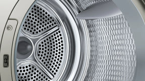 Bosch Series 6 WQG245S9GB - Silver 9KG Heat Pump Condenser Dryer, - A++ energy