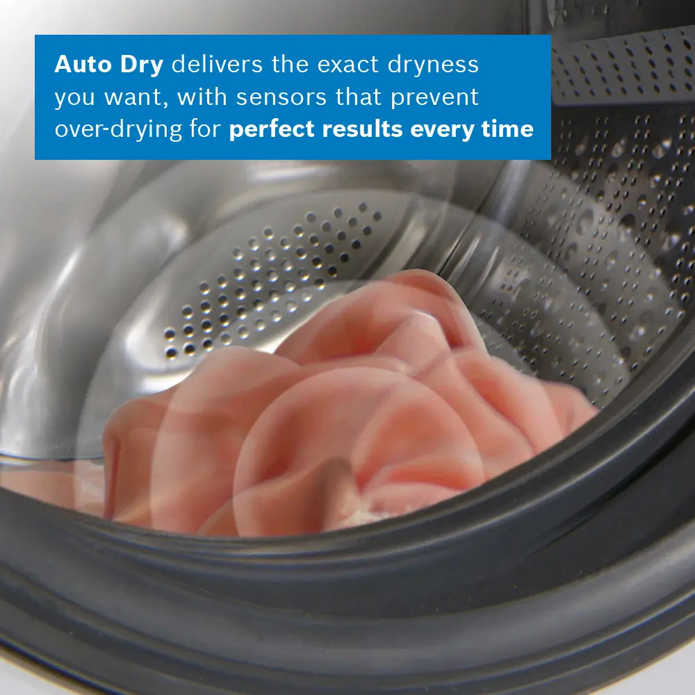 Bosch Series 6 WQG24502GB - White 9KG Heat Pump Tumble Dryer - A+++ Energy