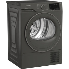 Hotpoint C HD 93M GG UK - Graphite 9KG Heat Pump Tumble Dryer - Cold Guard - Front Loading