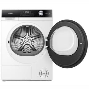 Teknix TK5HP9HW - White 9KG Heat Pump Tumble Dryer - E Energy Rating