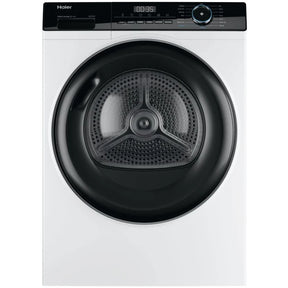 Haier HD80-A2939 - White 8KG Heat Pump Tumble Dryer - D Energy Rating
