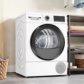 Bosch Series 6 WQG24500GB - White 9KG Heat Pump Tumble Dryer - A+++ Energy