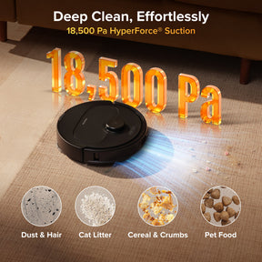 Roborock Qrevo S Pro Robot Vacuum and Mop - 18,500 Pa Suction & Multifunctional Dock