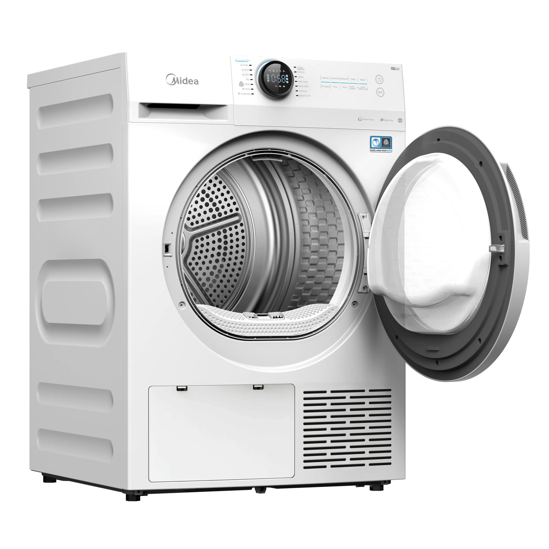 Midea MD200H90WB/W-UK - White 9KG Heat Pump Tumble Dryer - C Energy