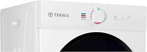 Teknix TKV3W - White 3KG Tumble Dryer - Vented - C Energy Rated