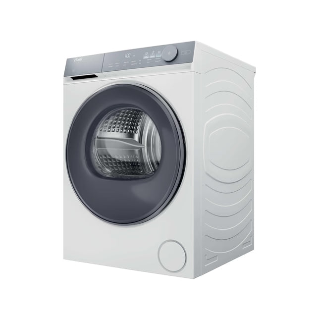 Haier HD90-C367U1-UK - White 9KG Heat Pump Tumble Dryer - D Energy