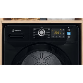 Indesit YT M11 92B X UK - Black Heat Pump Condenser Dryer - A++ energy