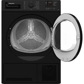 Hotpoint C HD C82 BBGD UK - Black 8KG Tumble Dryer - B Energy Rating