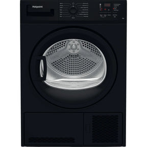 Hotpoint C HD C82 BBGD UK - Black 8KG Tumble Dryer - B Energy Rating