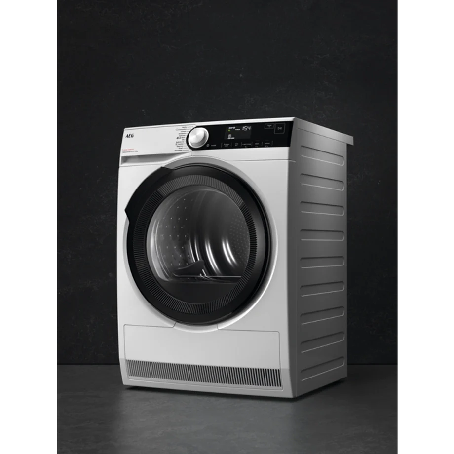 AEG TR838P4B - White 8KG Heat Pump Tumble Dryer - A++ Energy Rated
