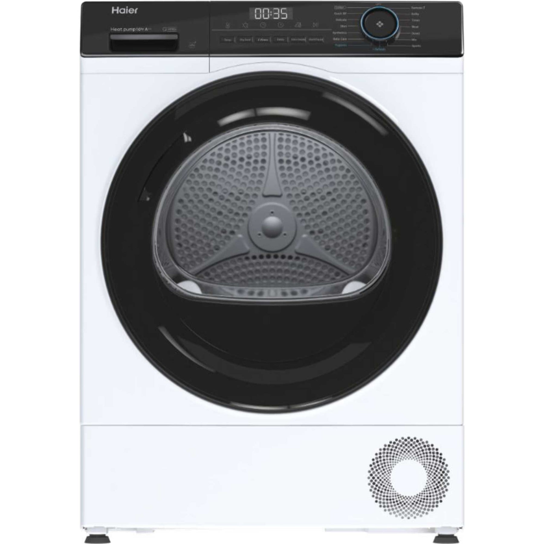 Haier HD110-A2959E-80 - White 11KG Heat Pump Tumble Dryer - A++ Energy
