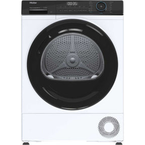 Haier HD110-A2959E-80 - White 11KG Heat Pump Tumble Dryer - A++ Energy