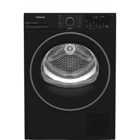 Hotpoint CHD93MBBUK - Black 9KG Heat Pump Tumble Dryer - Cold Guard - D Energy