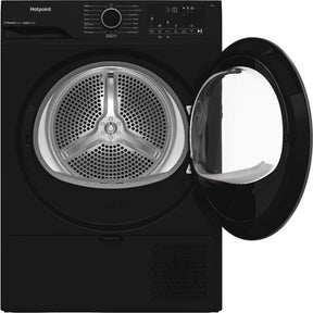 Hotpoint CHD93MBBUK - Black 9KG Heat Pump Tumble Dryer - Cold Guard - D Energy