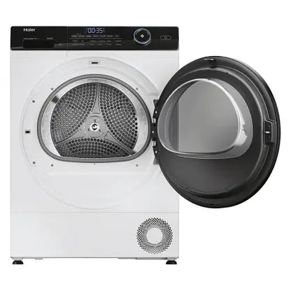 Haier HD100-A3959E-UK - White 10KG Heat Pump Tumble Dryer - A+++ Energy