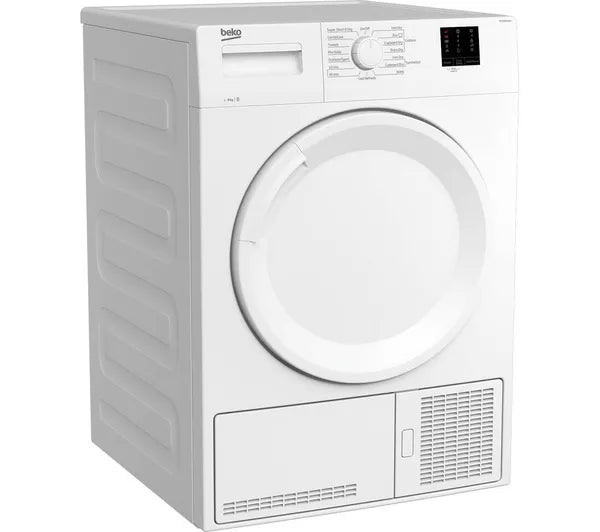Beko DTKCE90021W - White 9KG Condenser Tumble Dryer - B Energy
