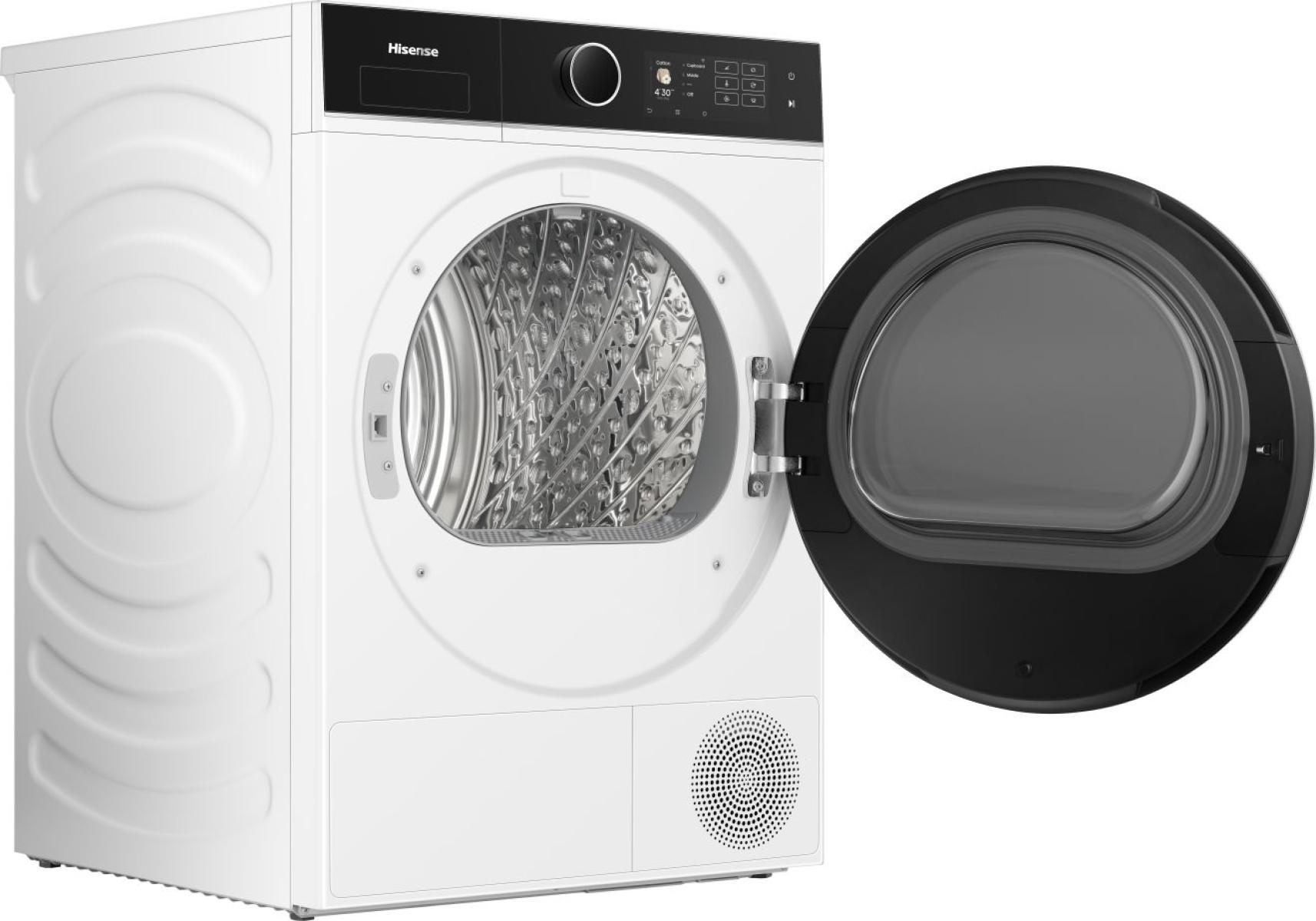 Hisense DH5I104BWAB - White 10KG Tumble Dryer - Heat Pump - B Energy