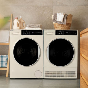 Montpellier MTDC8SDC - Cream 8KG Condenser Tumble Dryer - Sensor Dry - B energy