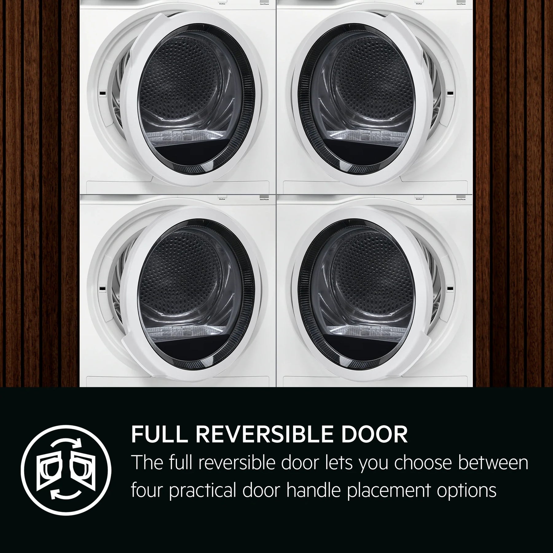 AEG TR719A4B - White 9KG Heat Pump Tumble Dryer - A+++ Energy Rating