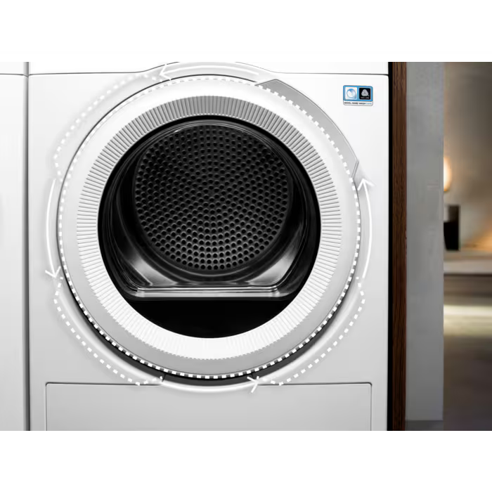 AEG TR729A4B - White 9KG Heat Pump Tumble Dryer - C Energy Rating