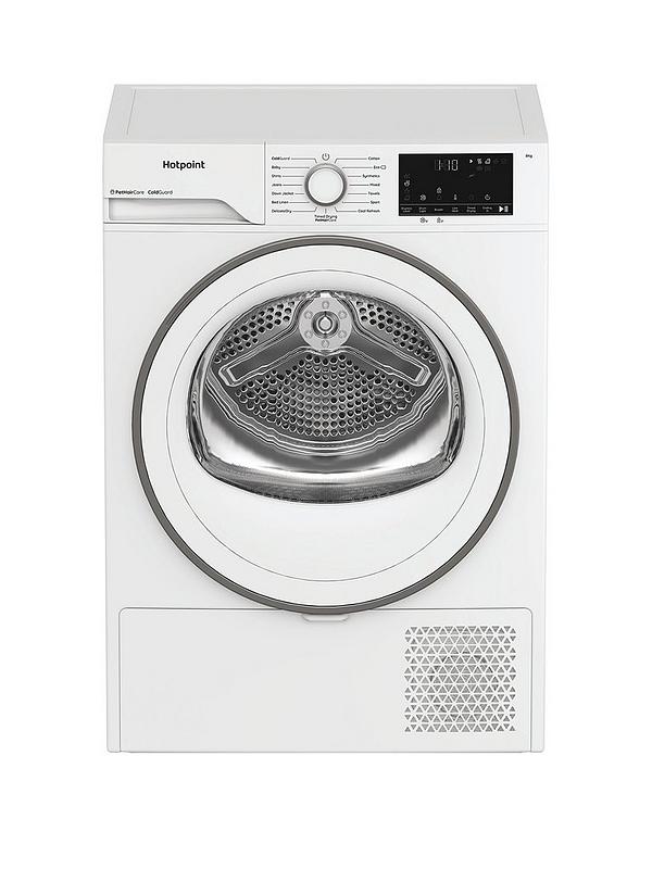 Hotpoint C HSD 82M WW UK - White 8KG Tumble Dryer - Heat Pump - Cold Guard - G Energy