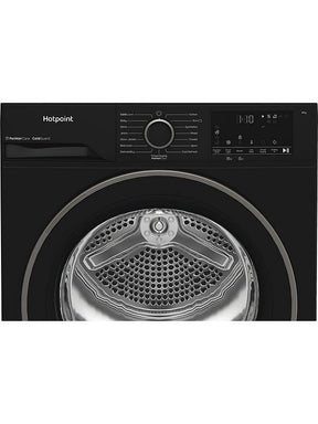 Hotpoint C HSD 82M BB UK - Black 8KG Heat Pump Tumble Dryer - Cold Guard - G Energy