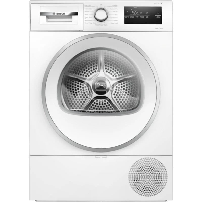 Bosch Series 4 WTH85226GB - White 8KG Tumble Dryer - Heat Pump - E Energy Rating