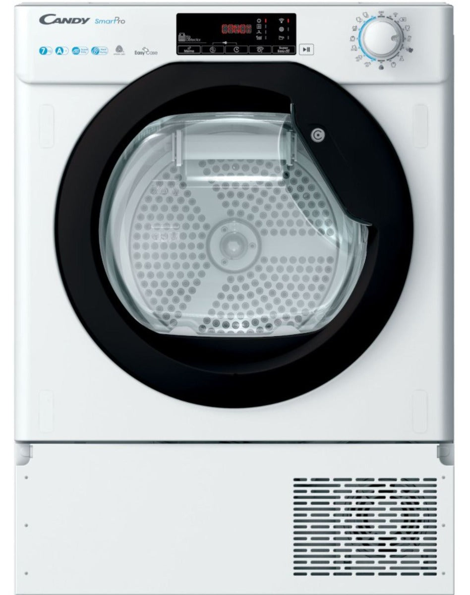 Candy BCTD H7A1TBE-80 - White Integrated 7KG Dryer - A+ energy