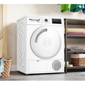 Bosch Series 4 WTN83202GB - White 8KG Condenser Tumble Dryer - B energy