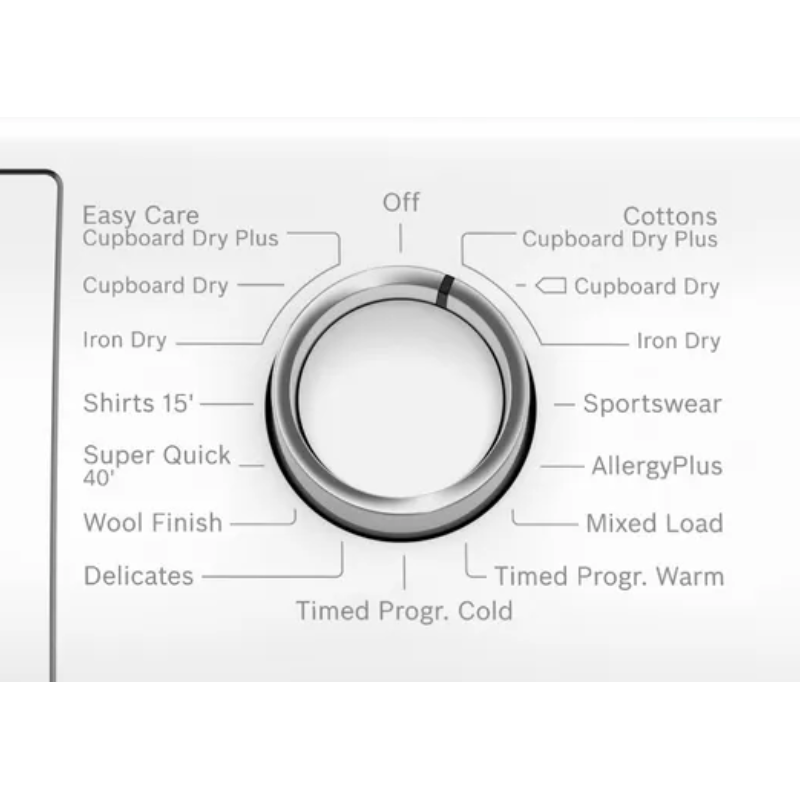 Bosch Series 4 WTN83203GB - White 8KG Condenser Tumble Dryer - B energy