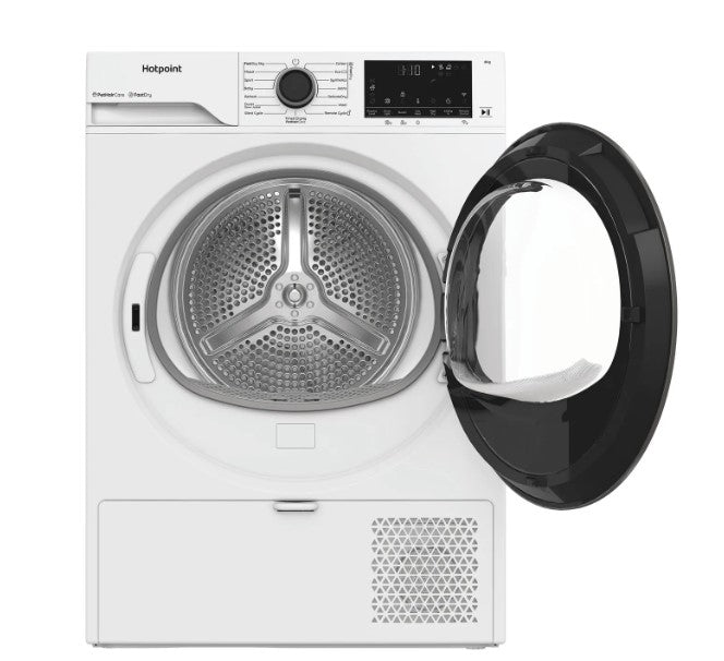 Hotpoint  C HD 84M WBS UK  - White 8KG Heat Pump Tumble Dryer -Cold Guard - C Energy