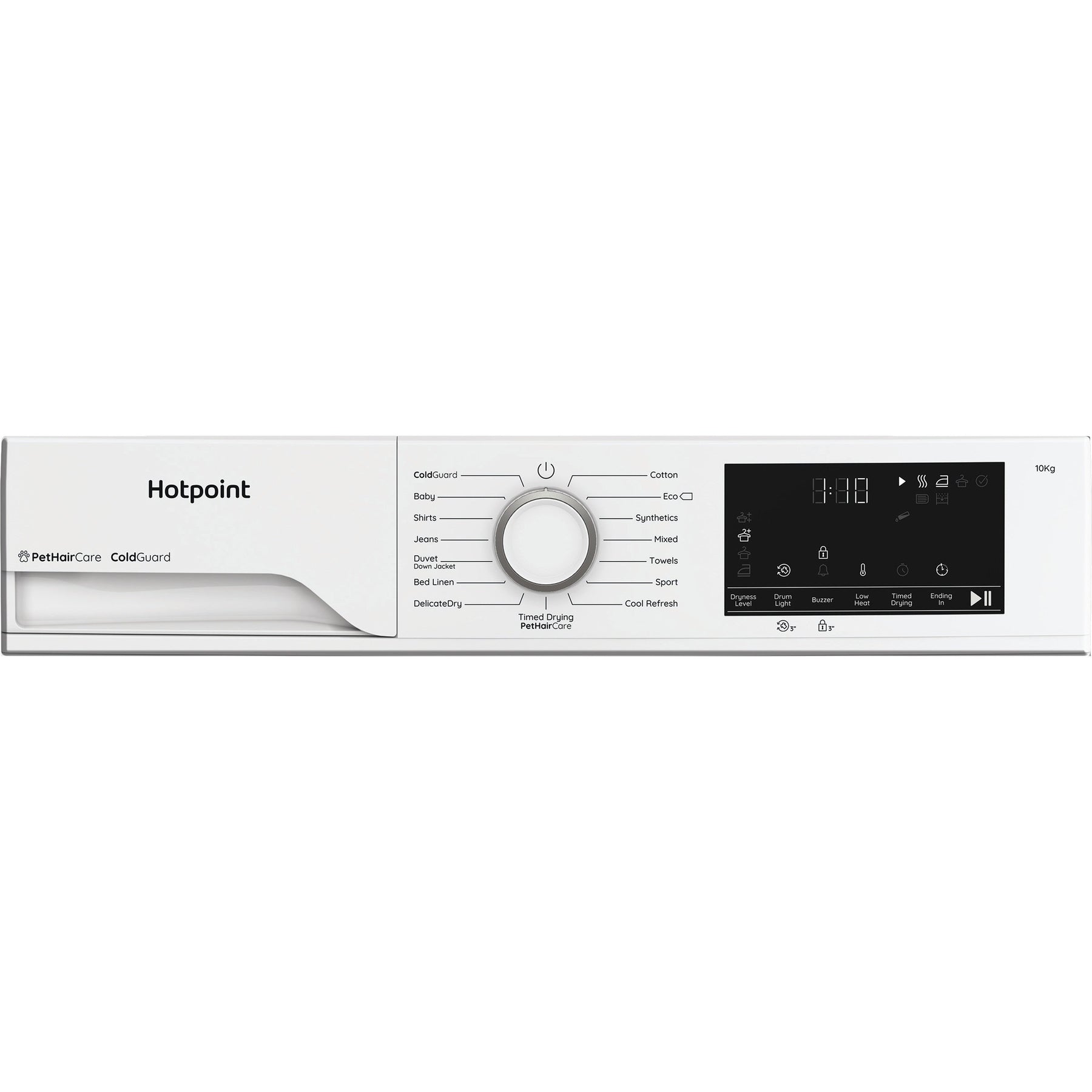 Hotpoint C HD 103M WW UK - White 10KG Heat Pump Tumble Dryer- Cold Guard - Freestanding