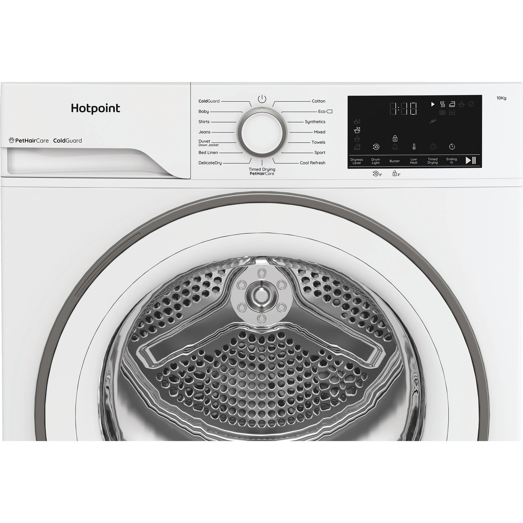 Hotpoint C HD 103M WW UK - White 10KG Heat Pump Tumble Dryer- Cold Guard - Freestanding