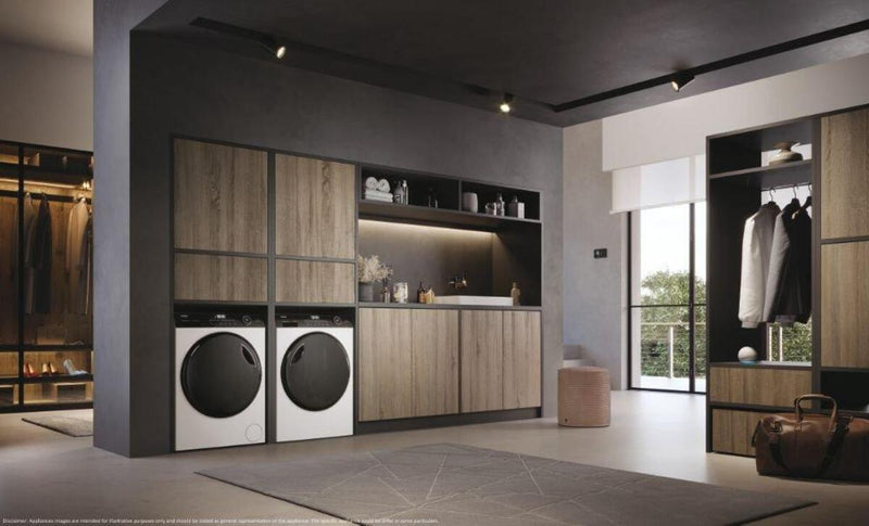 Haier HD90-A3959 - White Heat Pump Tumble Dryer - 9KG - A+++ Energy