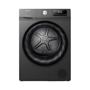 Teknix TKHP9HS Titanium Freestanding 9kg Heatpump Dryer - E Rated