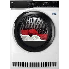 AEG TR849P4B - White 9KG Heat Pump Condenser Dryer - A++ energy