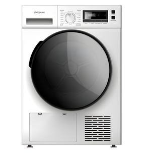 Statesman THP18W - White 8KG Heat Pump Condenser Dryer - A++ energy