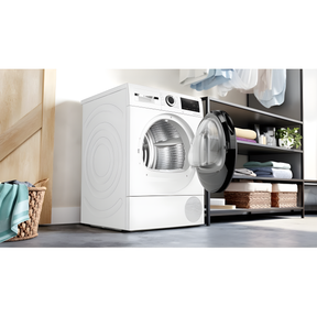 Bosch Series 6 WQG24502GB - White 9KG Heat Pump Tumble Dryer - A+++ Energy