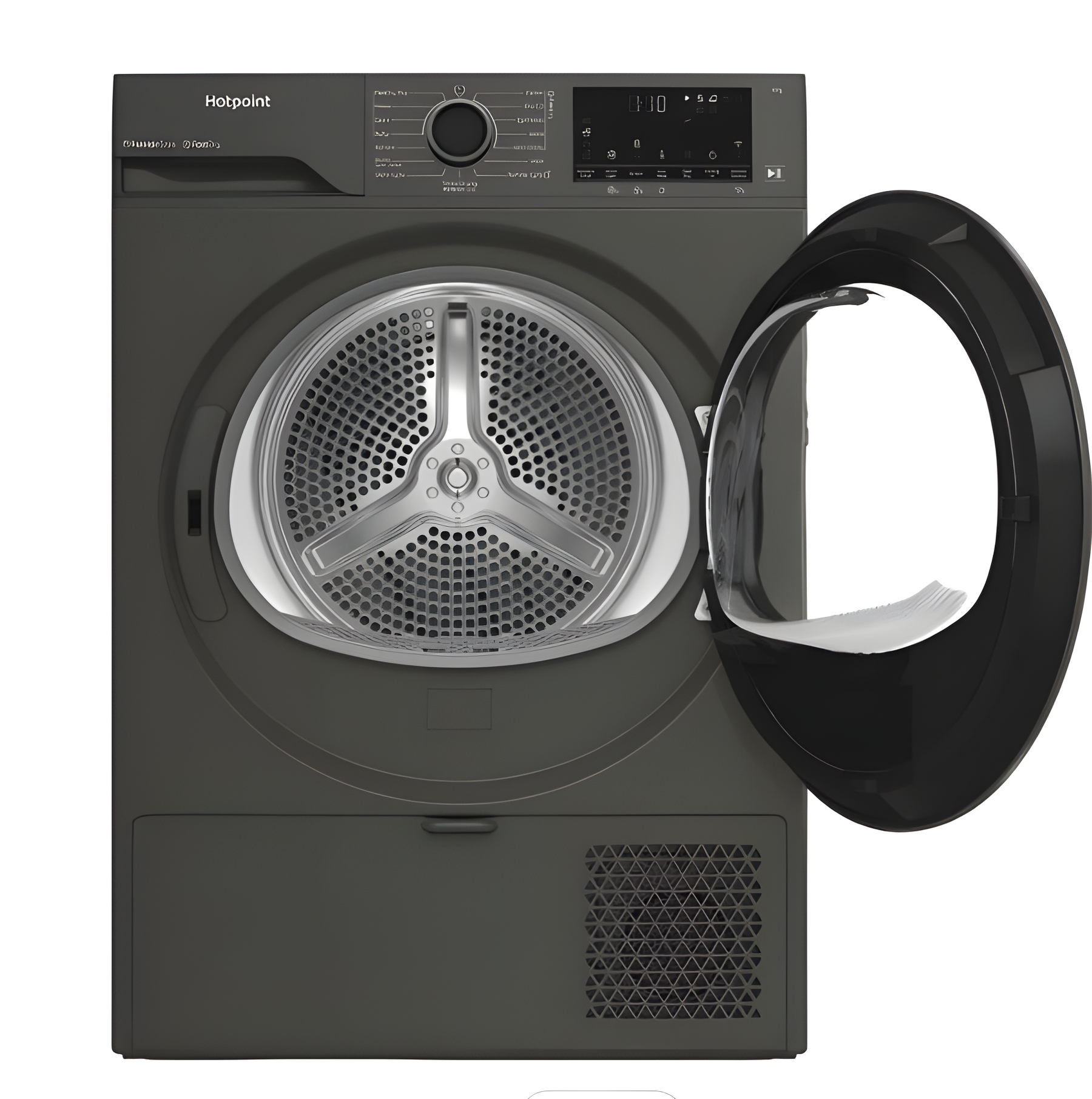 Hotpoint  C HD 94M GBS UK  - Grey 9KG Heat Pump Tumble Dryer - Cold Guard - 194kWh/year