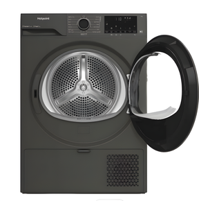 Hotpoint  C HD 94M GBS UK  - Grey 9KG Heat Pump Tumble Dryer - Cold Guard - 194kWh/year