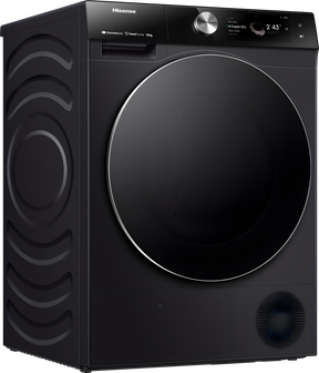 Hisense DH7S107BB - Black 10KG Heat Pump Tumble Dryer - B Energy