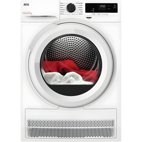 AEG TXH508A4R - White 8KG Heat Pump Tumble Dryer - A++ Energy Rated