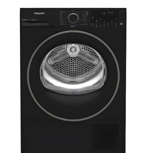 Hotpoint  C HD 94M BBS UK - Black 9KG Heat Pump Tumble Dryer - Freestanding - Cold Guard - - 194kWh/year